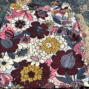 Ann Taylor-Floral Women's Skirt - Multicolor